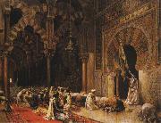 Interior of the Mosque of Cordoba. Edwin Lord Weeks